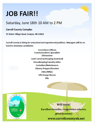 Carroll County NH Job Fair